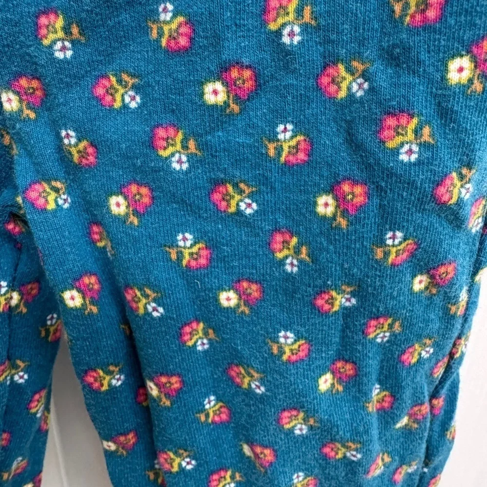Carter's 24M Girls Blue Floral Leggings Pants